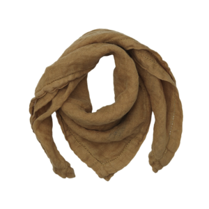 PimpsandPearls – Linnen Sjaal Bandana – Amber 60x60