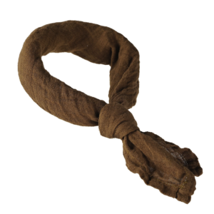 PimpsandPearls – Linnen Sjaal Bandana – Warmbruin 60×60