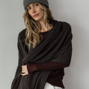 Alternative view of Cosy Chic – Sjaal Long – Chocolate