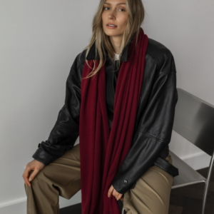 Cosy Chic – Sjaal Long – Burgundy Wine