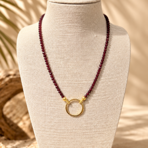 Ibu Jewels – Ketting Kelly – Garnet
