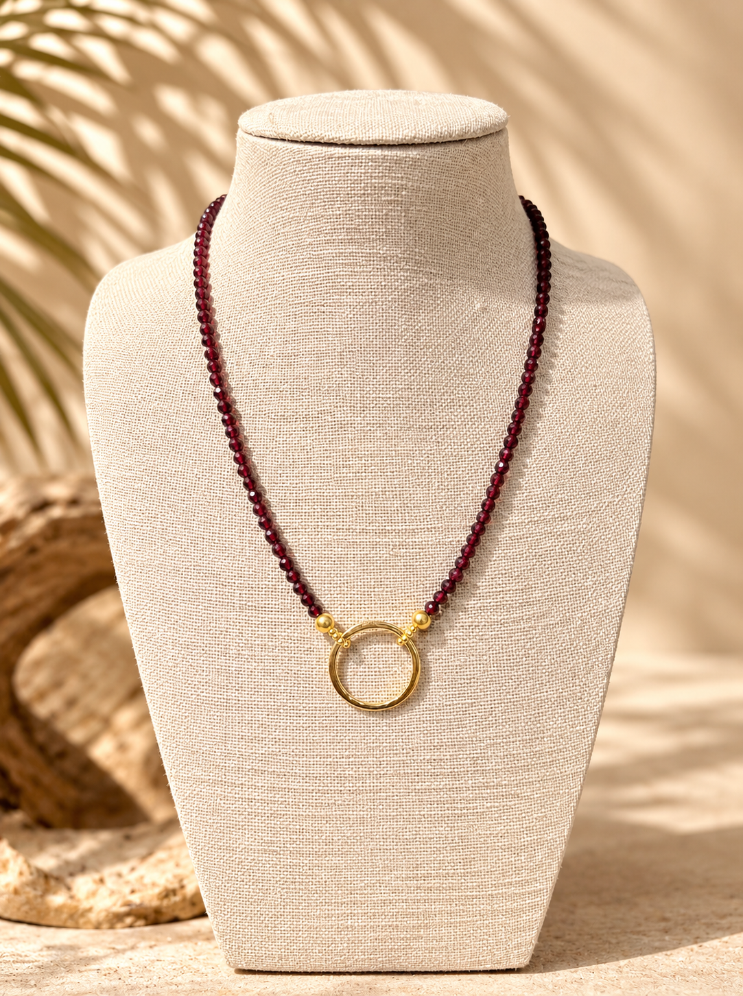 Ibu Jewels – Ketting Kelly – Garnet